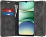 Techsuit Confy Book Wallet Case voor Xiaomi Redmi A5 - Zwart