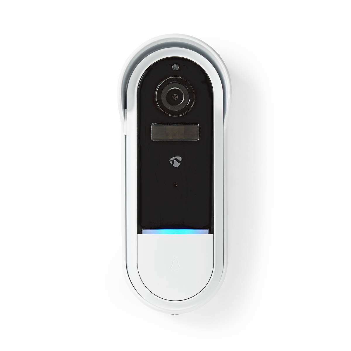 Nedis SmartLife Wi-Fi Video Doorbell - Wireless, Full HD, Motion Sensor, Night Vision - White