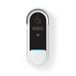 Nedis SmartLife Sonnette vidéo Wi-Fi - Sans fil, Full HD, Détecteur de mouvement, Vision nocturne - Blanc
