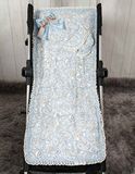 Babyline Caramelo Lichtgewicht matras voor kinderwagen, blauw