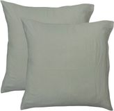 Matt & Rose Set Kussenslopen Mosgroen - (2x) 65 x 65 cm - Mousseline Katoen