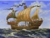 Pappnoptikum Gmbh Störtebekers Roter Teufel Mini-adventskalender Piratenschip