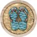 Set de sous-verres Flip Flops - Set de 6 sous-verres pour verres