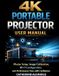 4k Bol 4k portable projector user manual