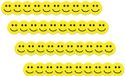 40 aimants jaunes souriants (diamètre 2 cm)