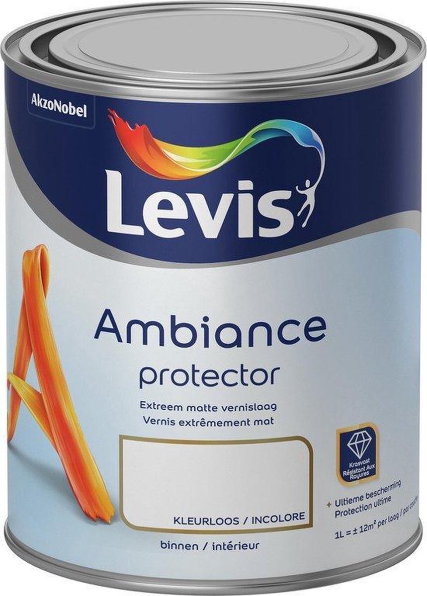 Levi's Ambiance Protector Grondverf - Kleurloos - Mat - 1L