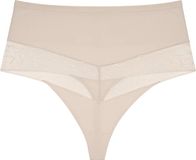 Triumph Comfort Contour Highwaist String Dames Onderbroek - BEIGE