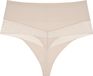Triumph Comfort Contour Highwaist String Dames Onderbroek - BEIGE