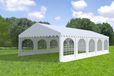 Ambitent MAX Partytent 5x10 m – PVC 550 g/m², brandvertragend, buizen Ø50 mm, grondframe + verstevigingen, tot 100 personen - Wit