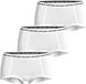 Björn Borg Dames Boxershorts Logo Vrouwen Onderbroek - 3 stuks - Katoen - Wit - Maat L