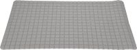Excellent Houseware Koopman International Anti-slip badmat lichtgrijs 69 x 39 cm rechthoekig
