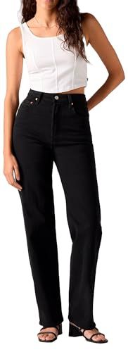 Levi's Ribcage damesjeans - Black Sprout - 32W x 32L