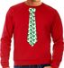 Bellatio Decorations Kersttrui/kerst sweater mistletoe - heren XL