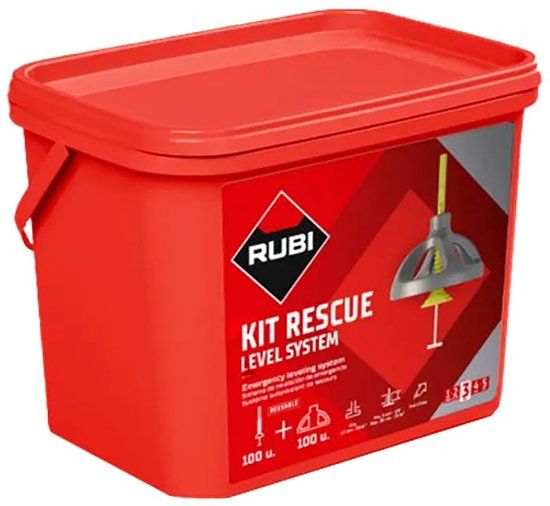 Rubi RESCUE KIT Herbruikbaar Leveling Systeem 1,5 mm