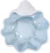 Kivora B.V. Écaille de céramique bleue – Organisateur de bijoux polyvalent, plateau à clés et porte-bagues, décoratif pour la maison, le bureau et la salle de bain.