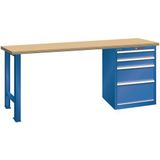 Lista Werkbank 27x36E 4 laden - hoogte 850 mm