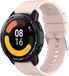 By Qubix Qubix - Siliconen Sportband voor Garmin Vivoactive 4 / 4L - Lichtroze - 22mm