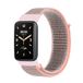 Strap-it nylon bandje - pink sand - Geschikt voor Xiaomi Smart Band 7 Pro
