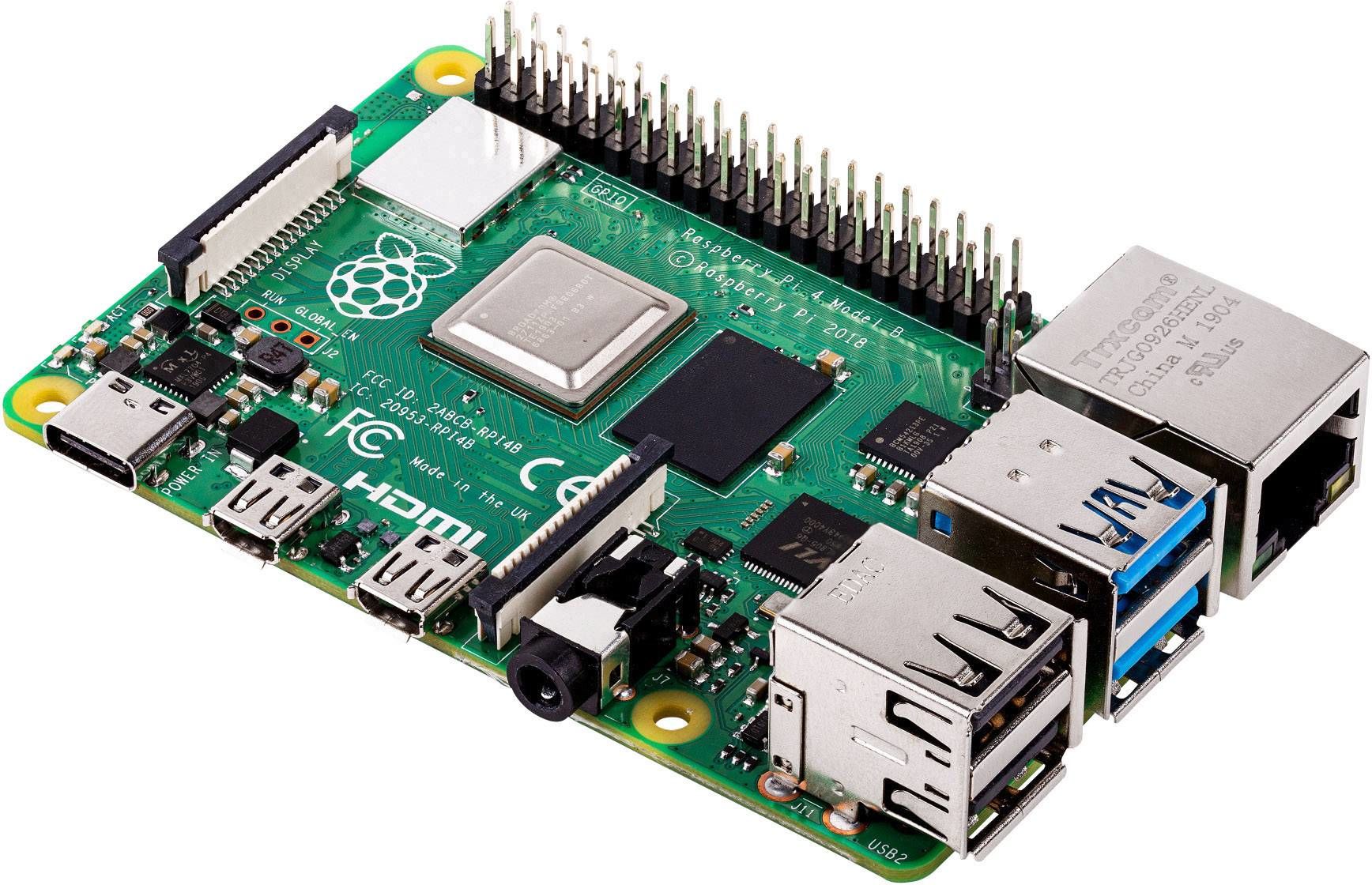 Raspberry Pi 4 Model B - 8GB RAM - 1.5 GHz - Mini PC - Green