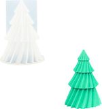 JESMONITE Unicraft Siliconen mal kerstboom draaiend S