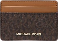 Michael Kors Card Holder Dames Portemonnee - Bruin