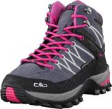 Cmp Wandelschoenen Rigel Mid Dames Suède Grijs/roze Maat 36