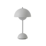 &TRADITION Lampe à poser LED Flowerpot VP9 gris clair mat