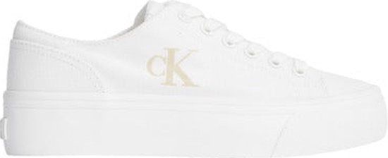 Calvin Klein Vulc Flatform Low Sneakers Dames - Wit - Maat 38