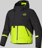 Alpinestars Mootant WP waterdichte motorfiets textieljas Zwart/Geel Maat M