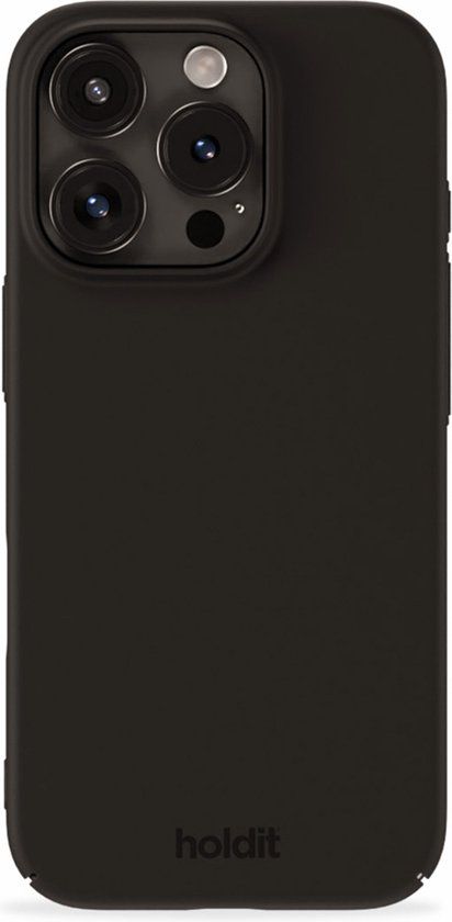 Holdit Slim Case Zwart geschikt voor Apple iPhone 16 Pro Max