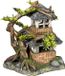 Nobby Aquarium Ornament Huis - Bonsai - Planten - Bruin - Groen - Grijs - 17,5 x 15,5 x 19,8 cm