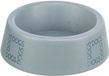 Trixie Keramische voerbak, 0,4 l/Ø 16 cm, grijs/blauw