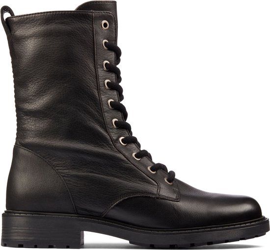 Clarks Dames Orinoco2 Style Zwart Leer Maat 37.5