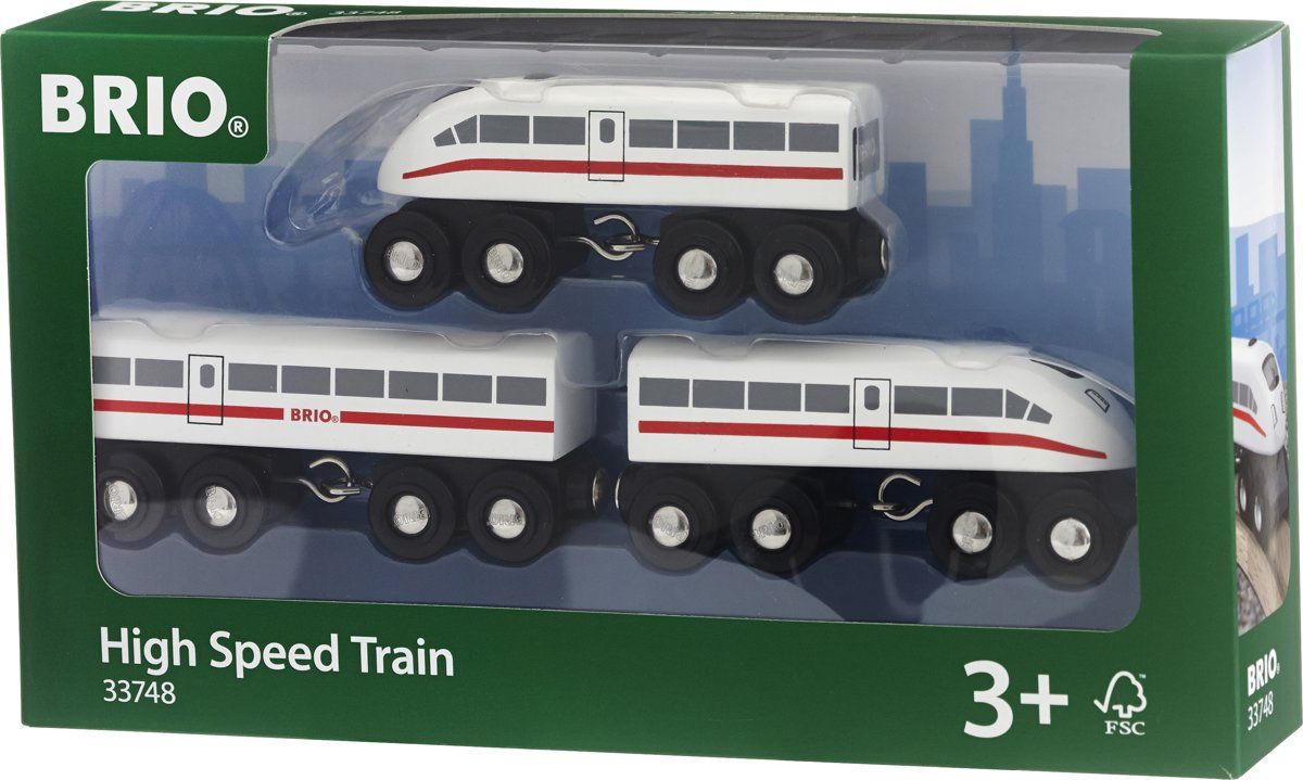 Brio Hoge Snelheidstrein Met Geluid 33748