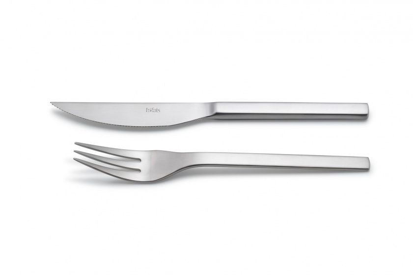 Höfats Bestekset Steak 25 Cm Rvs Zilver 8 Stuks