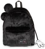 Eastpak x Disney Padded Pak'R Mickey Fuzzy Rugzak Zwart Polyester 24L