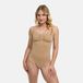 cfab Corrigerende bodysuit met kant - Beige - M