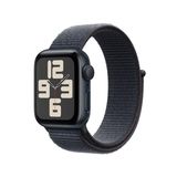 Apple Watch SE 2024 40mm - Boîtier en Aluminium Minuit avec Bracelet Sport Encre