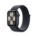Apple Watch SE 2024 40mm - Boîtier en Aluminium Minuit avec Bracelet Sport Encre