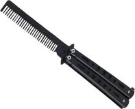 Knaak Vlinderkam - Uitvouwbare Kam - 22 cm - Zwart