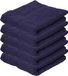 Towelcity Serviette de bain de luxe - 5x - bleu marine - 50 x 90 cm - 550 grammes