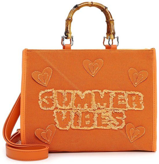 EMILY & NOAH Shopper E&N Joelle Dames Handtassen Orange