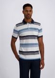 pierre cardin Poloshirt KN Blauw Hemel