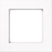 Jung Afdekraam Schakelmateriaal - A5581BFWW - Wit - 1-voudig frame - Opbouw