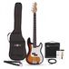 Gear4music LA Basgitaar + 15 W Versterkerpakket, Sunburst