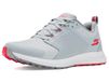 Skechers Skechers Quest golfschoenen voor heren, Grijs leer/mesh/rode rand, 45.5 EU