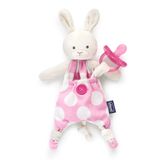 Chicco Pocket Friend Pluche Fopspeenhouder Roze