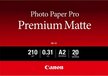 Canon PM-101 A2 Matte Photo Paper - 20 Sheets