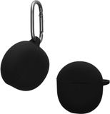 kwmobile Hoes geschikt voor Google Pixel Buds 2A - Siliconen cover voor oordopjes in zwart