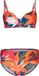 Pastunette Dames Bikini Rugged Flower Oranje/Blauw Maat 42